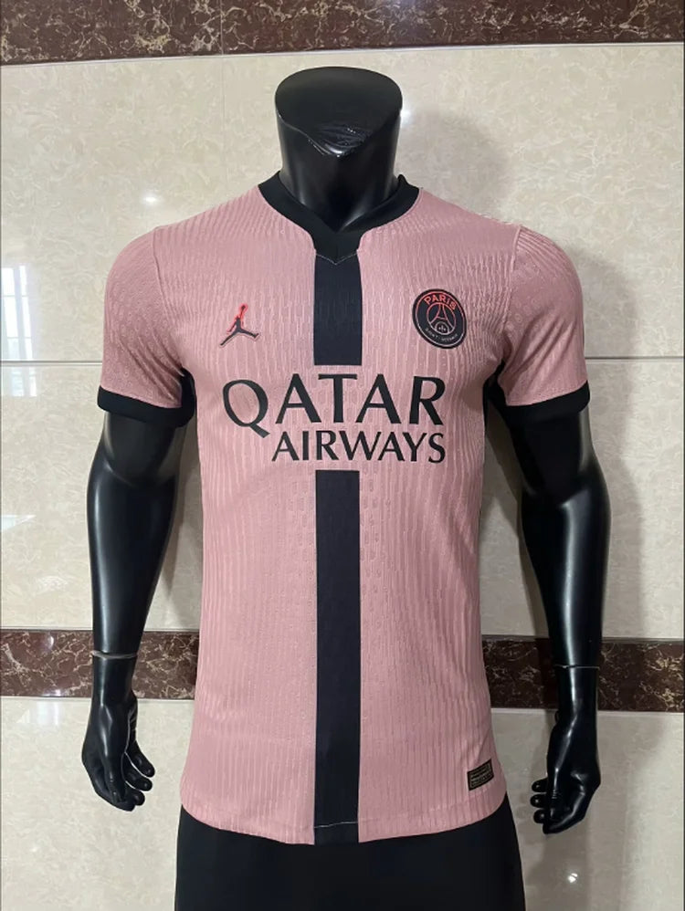 Maillots Homme Extérieur PSG 24/25 Rose Taille non précisée